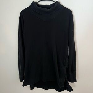 Champion Women's Black Turtleneck Sweatshirt